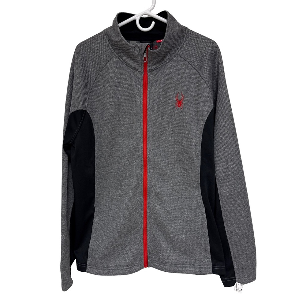 Spyder Layman Full Zip Performance Jacket Men’s XL Gray